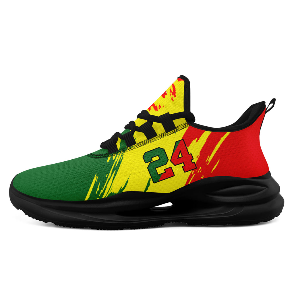 Custom 2026 World Cup Portugal Sneakers DIY Country Flag Running Shoes Lightweight Sport Shoes Gift for Football Fans Personalized Team Name and Logo FN079-F023086-8