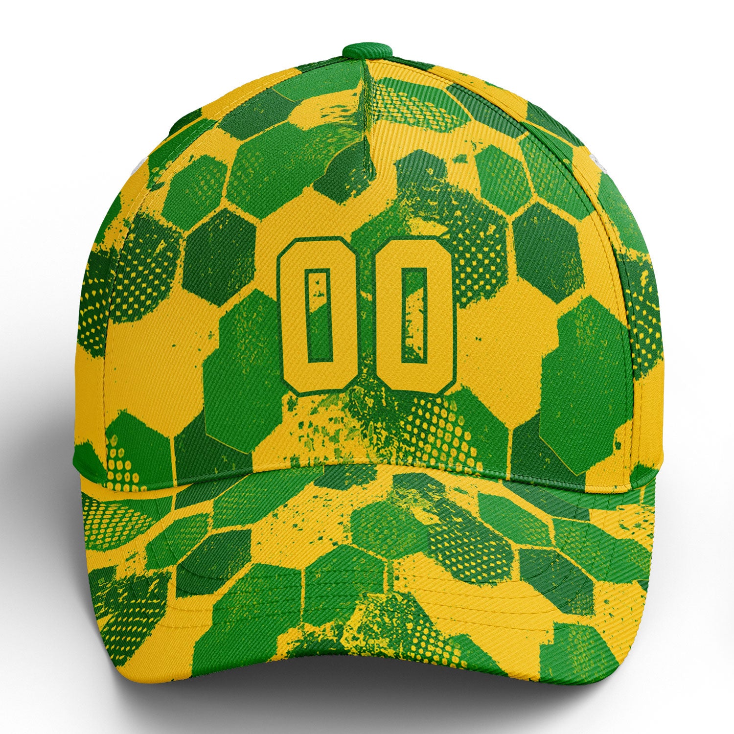 Personalized 2026 Brazil Soccer Fan Hat - Add Your Name & Design Custom 2026 Football Tournament Hat YW061-F027087-4