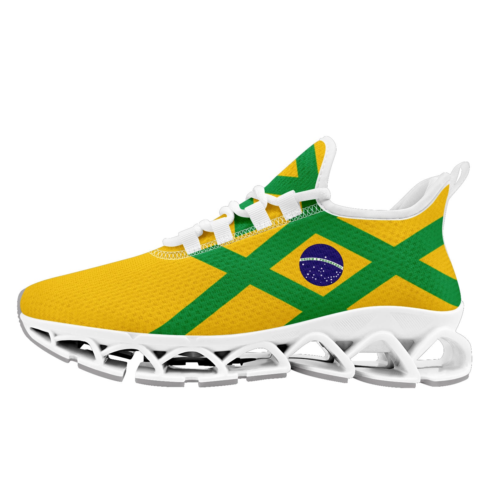Custom 2026 World Cup Brazil Sneakers DIY Country Flag Running Shoes Lightweight Sport Shoes Gift for Football Fans Personalized Team Name and Logo FN003XD-F027047-4