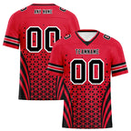 Custom Red White Missouri Football Jersey and Sports Shoes Combo Offer Personalized Combo ZH-D023031-18