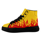 Custom Red Yellow Kansas City Football Jersey and Firesoul Sports Shoes Combo Offer Personalized Combo ZH-D020273-18
