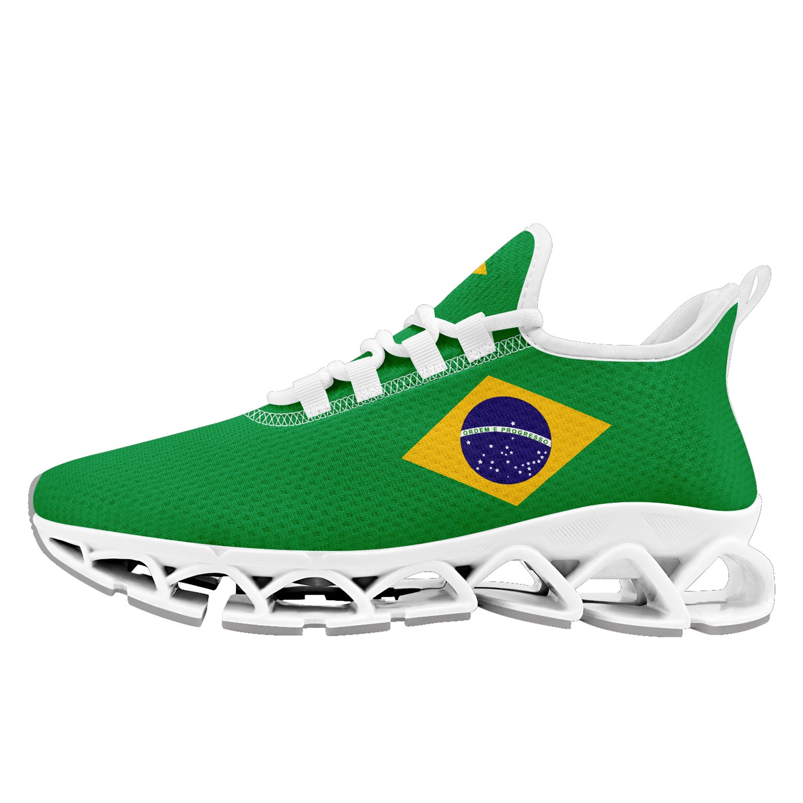 Custom 2026 World Cup Brazil Sneakers DIY Country Flag Running Shoes Lightweight Sport Shoes Gift for Football Fans Personalized Team Name and Logo FN003XD-F027047-1