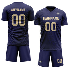 Custom Blue Soccer Sets Jersey Personalized SCJ101-D28032