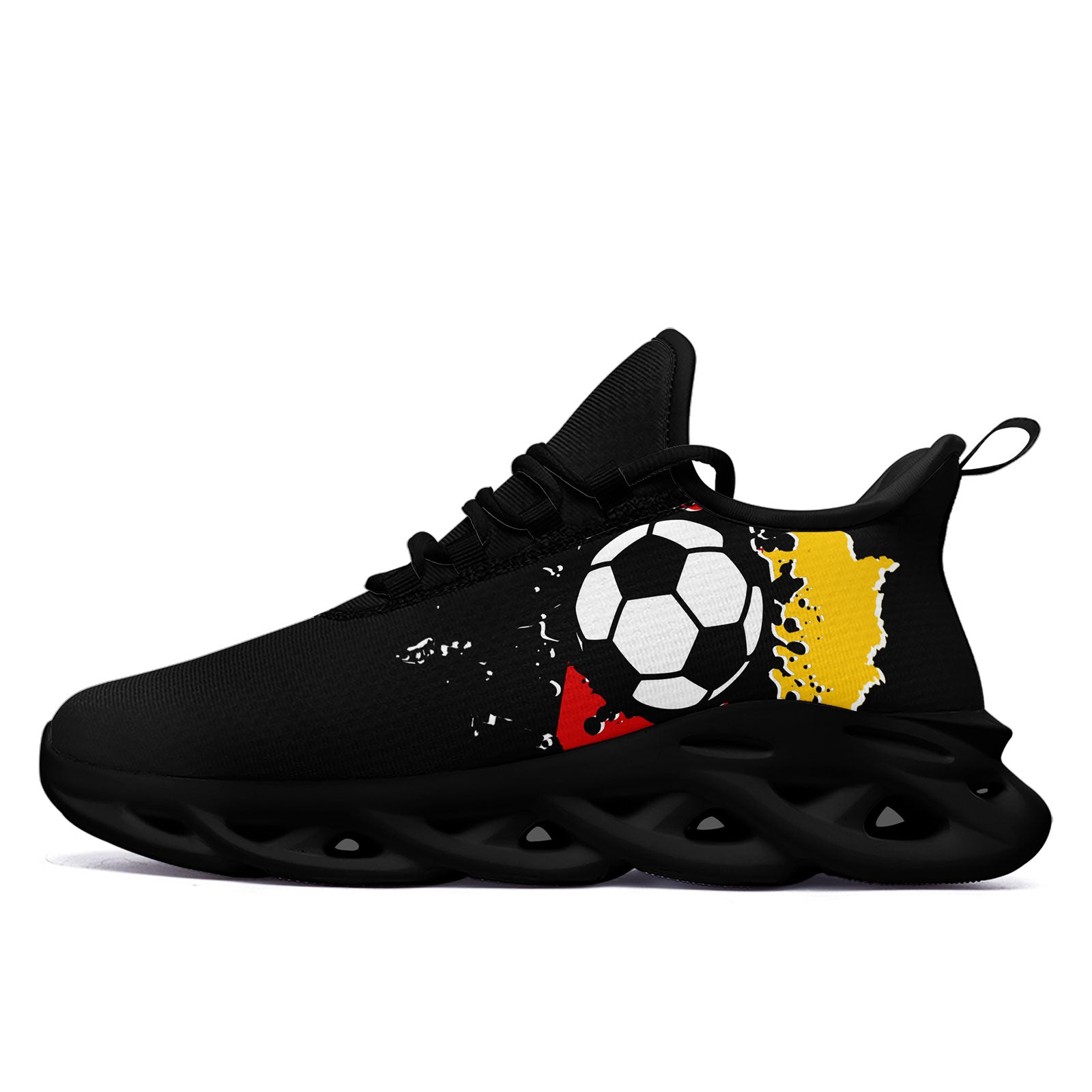 Custom Germany 2026 World Cup Sneakers DIY Country Flag Running Shoes Lightweight Sport Shoes Gift for Football Fans Personalized Team Name and Logo FN003-F025035-2