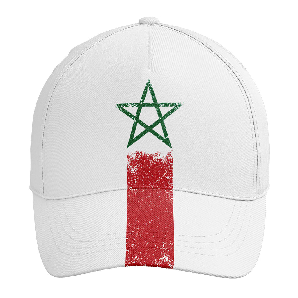 Personalized 2026 Morocco Soccer Fan Hat - Add Your Name & Design Custom 2026 Football Tournament Hat YW061-F009128-1