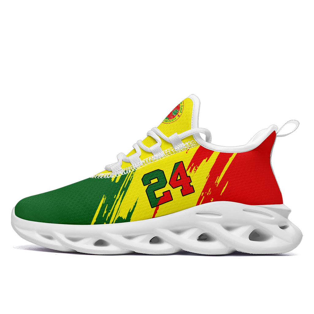 Custom 2026 World Cup Portugal Sneakers DIY Country Flag Running Shoes Lightweight Sport Shoes Gift for Football Fans Personalized Team Name and Logo FN003-F023081-8