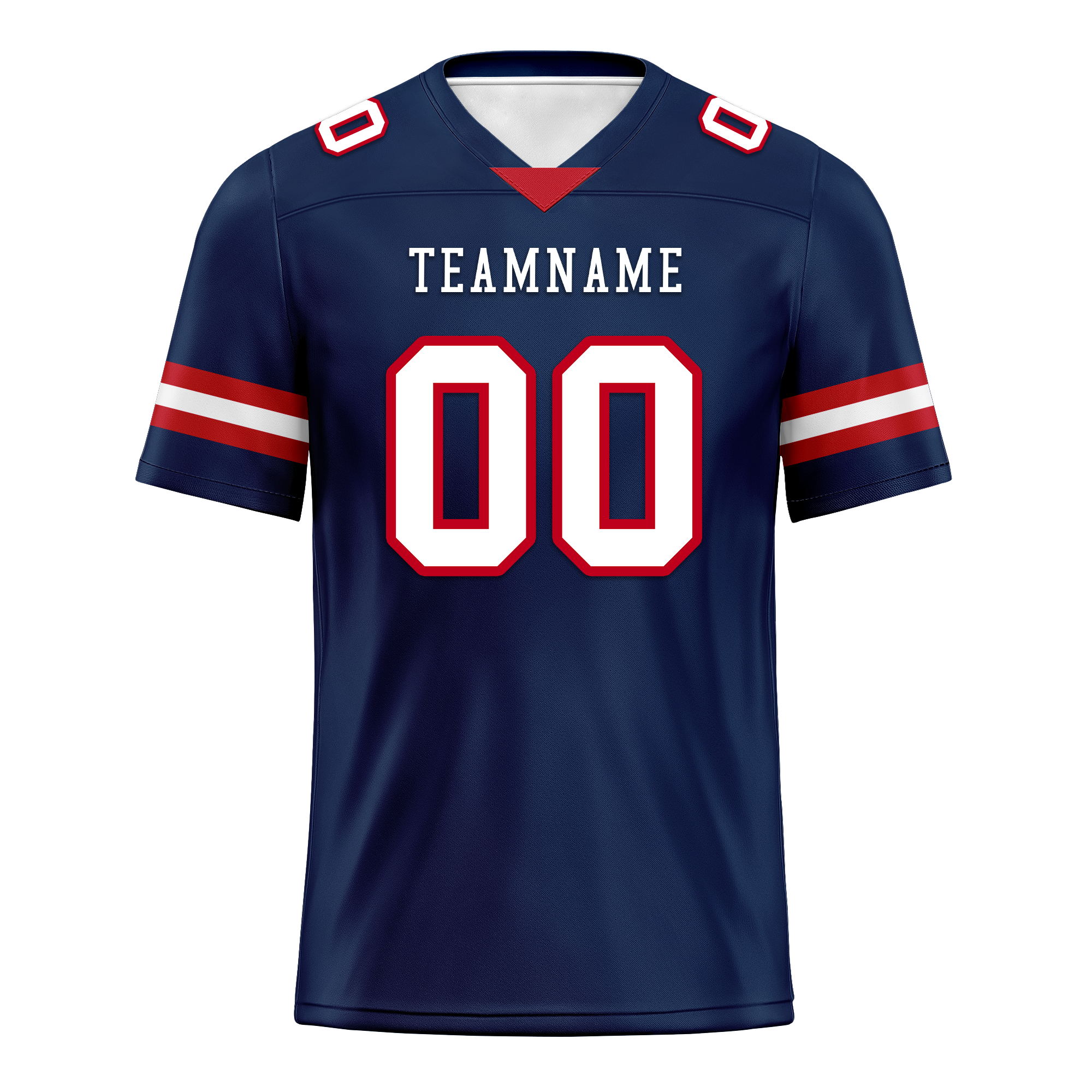 Custom Blue Classic Style Personalized Authentic Football Jersey FBJ02-bd0a70b0