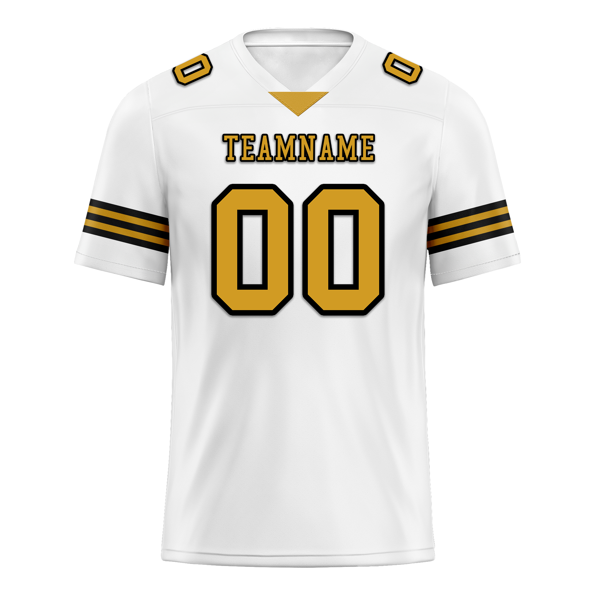 Custom White Classic Style Personalized Authentic Football Jersey FBJ02-bd0a70a0