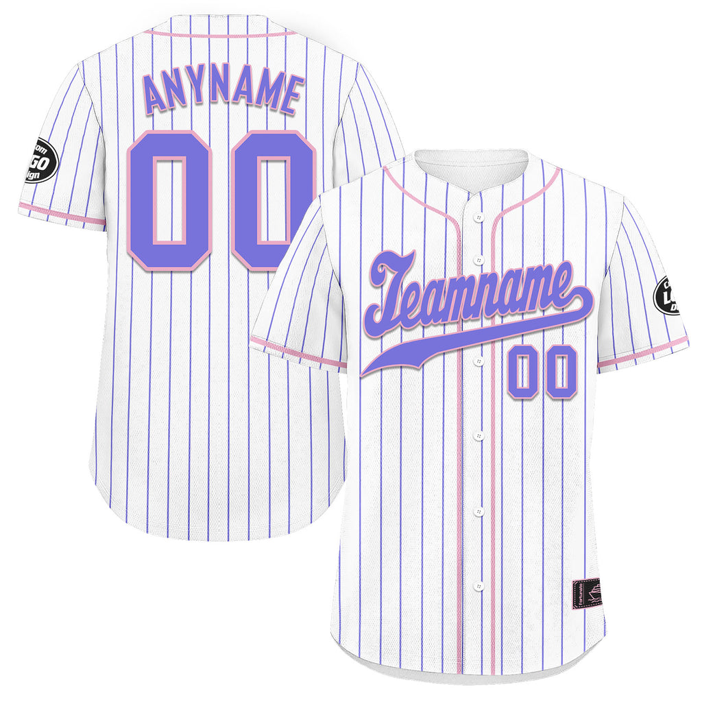 Custom Stripe Fashion Personalized Authentic Baseball Jersey BSBJ01-E025078-19