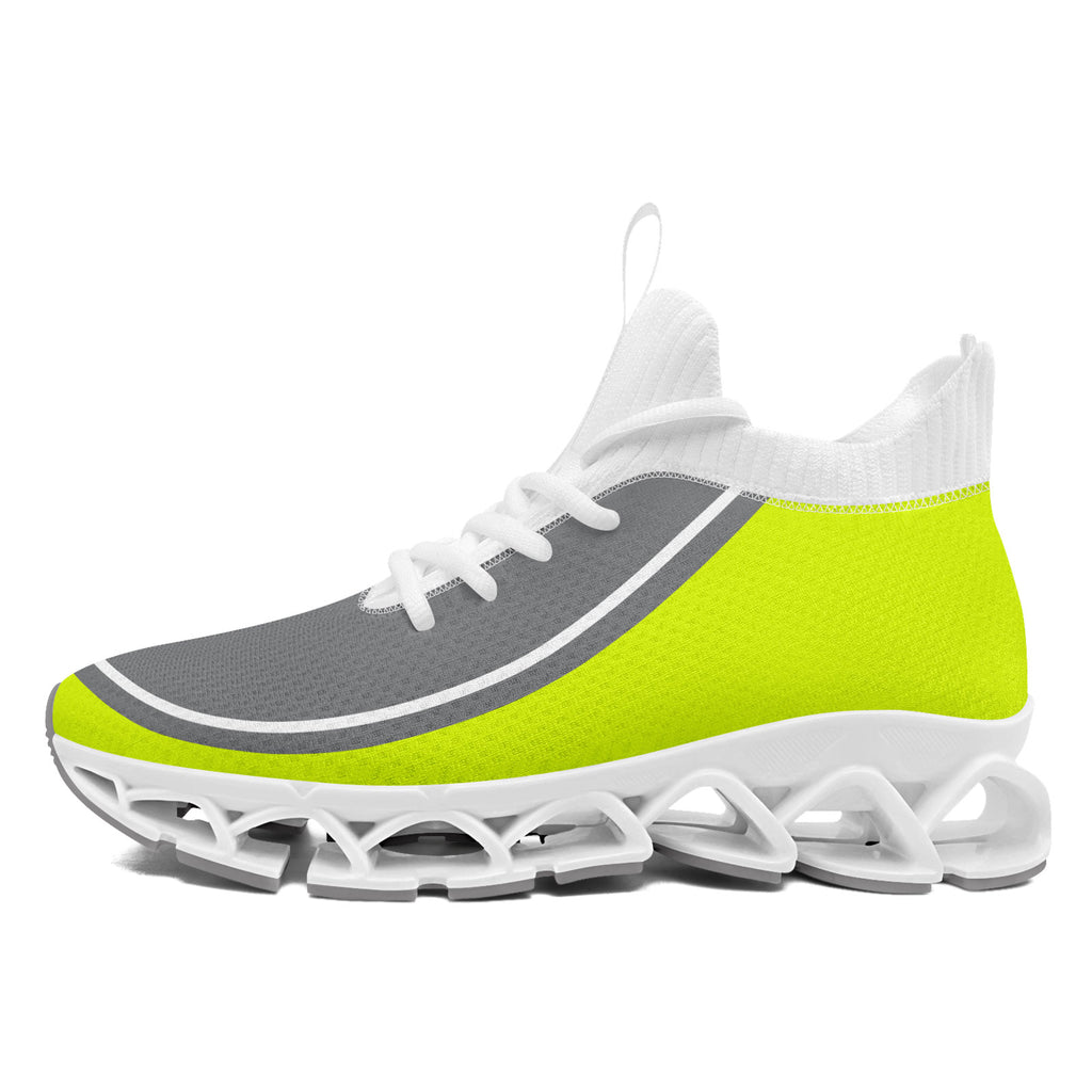 Custom Green Gray Maxsoul Shoes Personalized Sneaker FN030XD-D020388-22