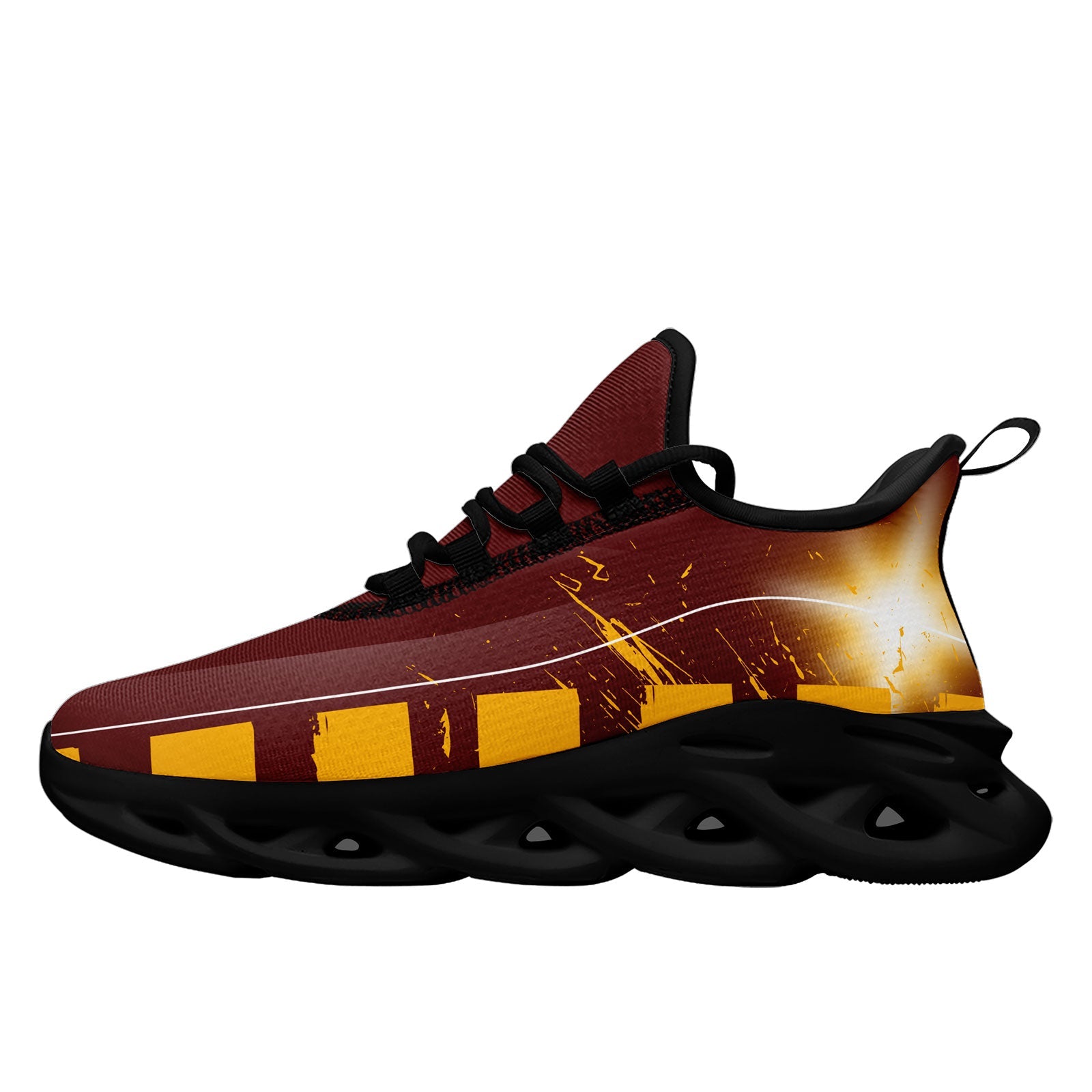 Custom Red Yellow Washington Maxsoul Shoes Personalized Sneaker FN003-D020260-31 Custom Online