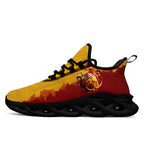 Custom Spain 2026 World Cup Sneakers DIY Country Flag Running Shoes Lightweight Sport Shoes Gift for Football Fans Personalized Team Name and Logo FN003-F025036-1