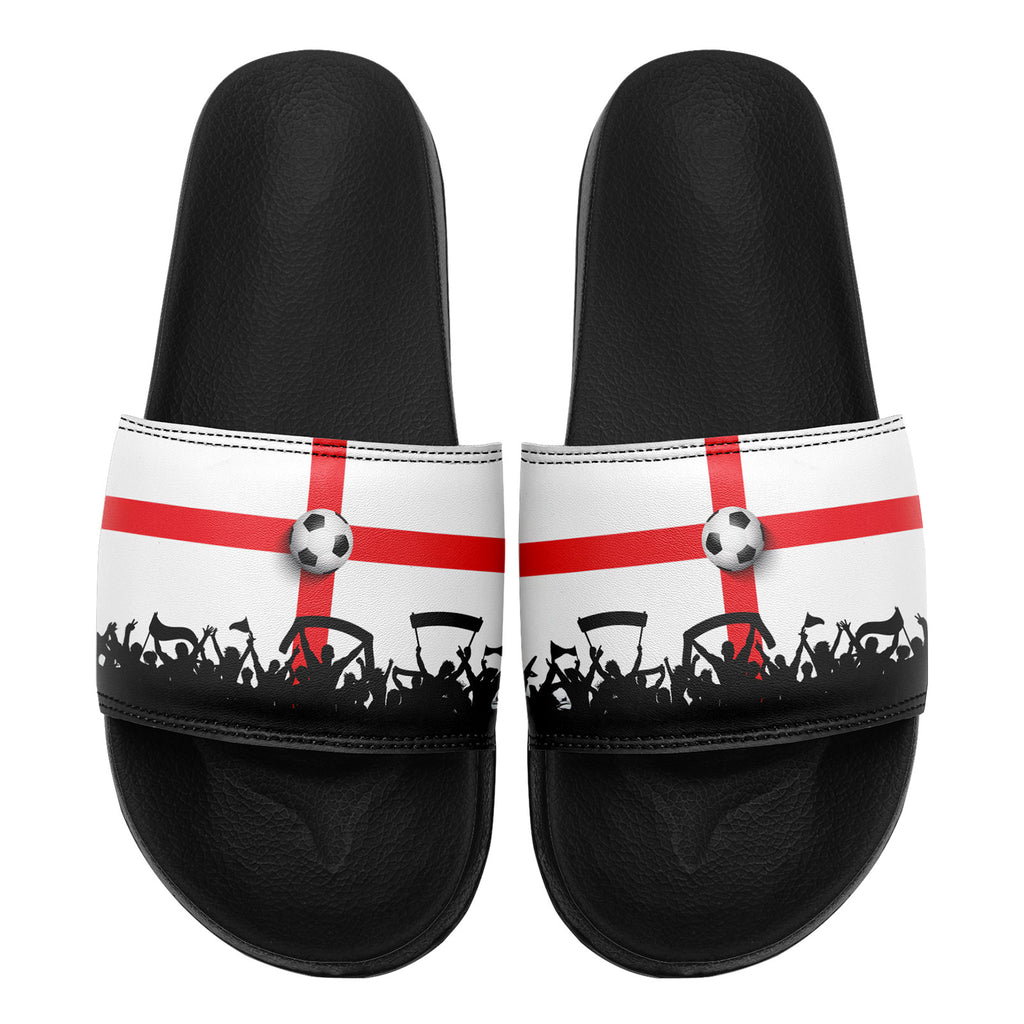 Custom England 2026 World Cup Sneakers DIY Country Flag Running Shoes Lightweight Sport Shoes Gift for Football Fans Personalized Team Name and Logo FN056-F020033-4