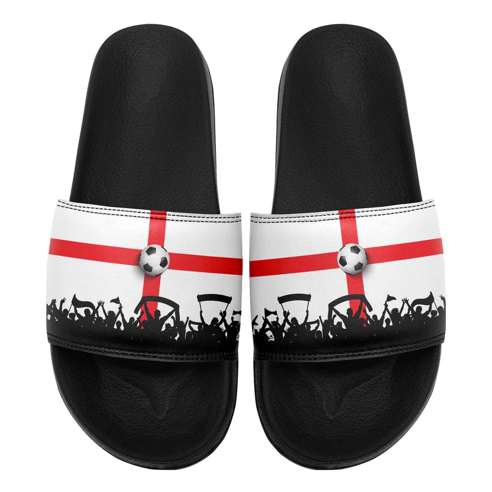 Custom England 2026 World Cup Sneakers DIY Country Flag Running Shoes Lightweight Sport Shoes Gift for Football Fans Personalized Team Name and Logo FN056-F020033-4