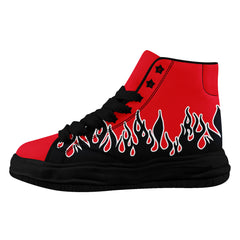 Custom Red Blue Houston Firesoul Shoes Personalized Sneaker FN039-D020272-12