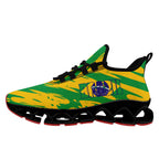 Custom 2026 World Cup Brazil Sneakers DIY Country Flag Running Shoes Lightweight Sport Shoes Gift for Football Fans Personalized Team Name and Logo FN003XD-F027047-5
