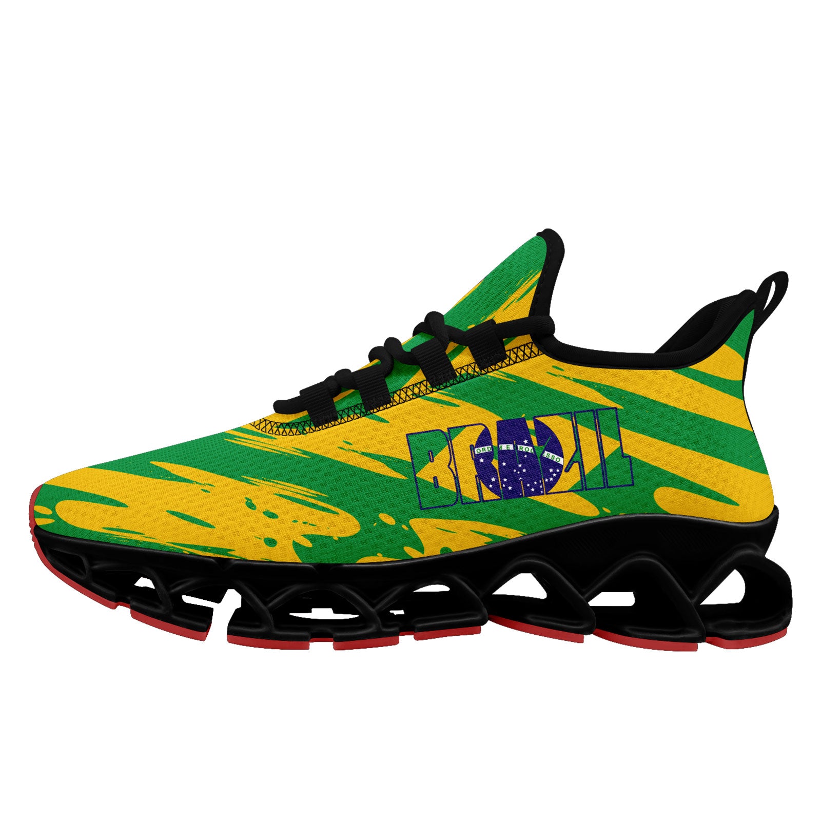 Custom 2026 World Cup Brazil Sneakers DIY Country Flag Running Shoes Lightweight Sport Shoes Gift for Football Fans Personalized Team Name and Logo FN003XD-F027047-5