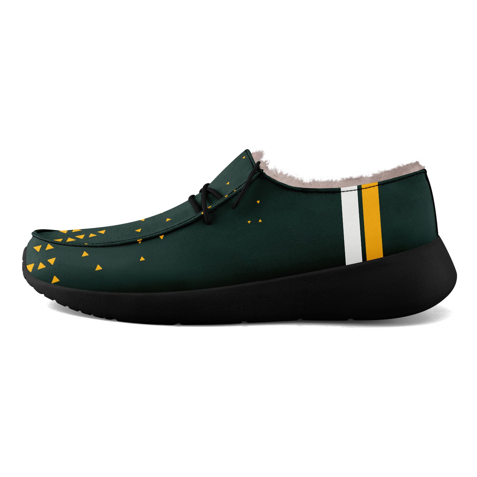 Custom Green Yellow Green Bay Shoes Personalized Sneaker FN042-D020279-13