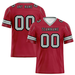 Custom Red Atlanta Personalized Authentic Football Jersey FBJ02-D025033-2