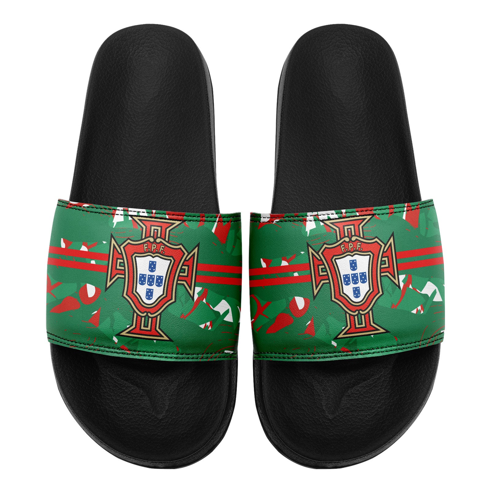 Custom Portugal 2026 World Cup Sneakers DIY Country Flag Running Shoes Lightweight Sport Shoes Gift for Football Fans Personalized Team Name and Logo FN056-F020034-4