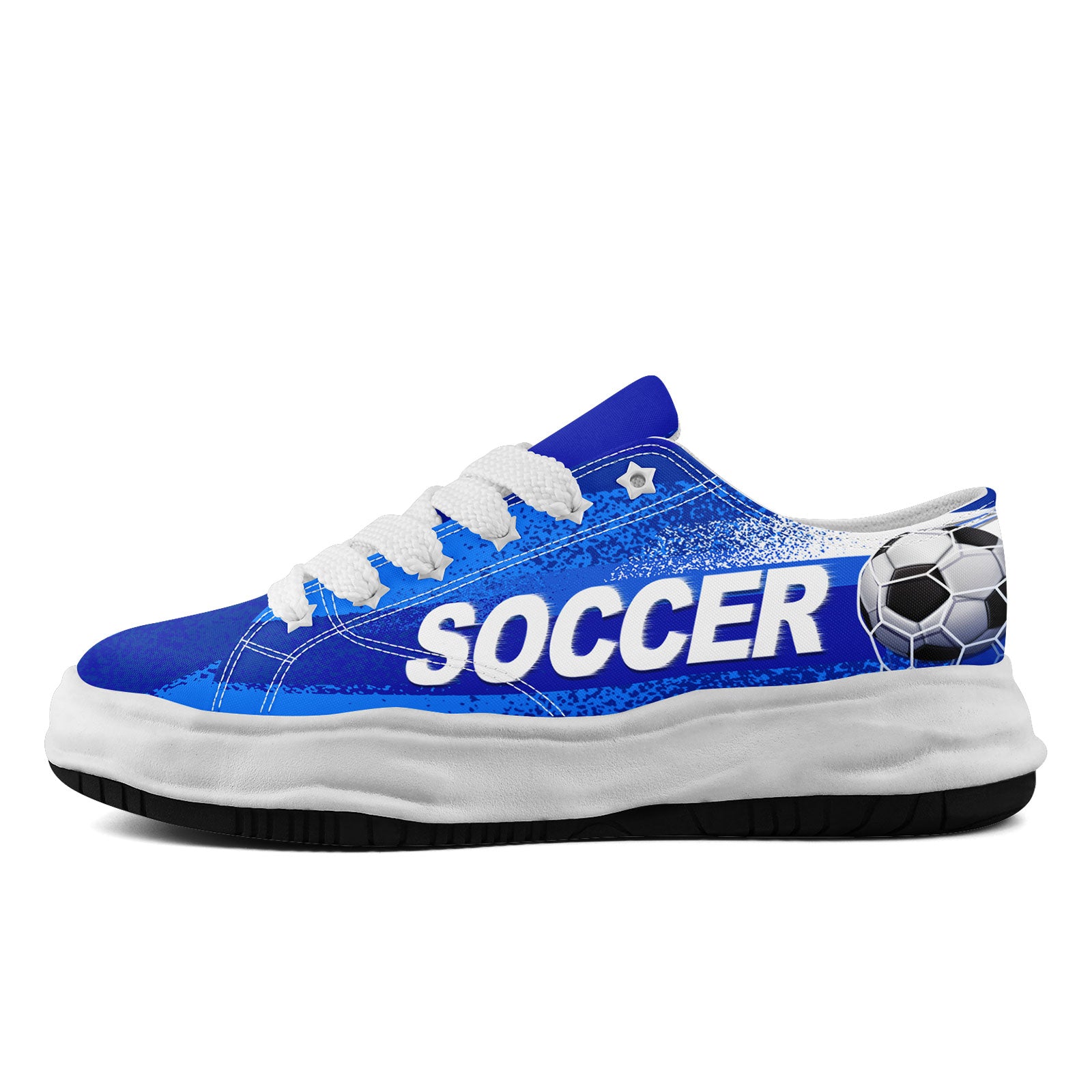 Custom Uruguay 2026 World Cup Sneakers DIY Country Flag Running Shoes Lightweight Sport Shoes Gift for Football Fans Personalized Team Name and Logo FN038-F009112-5