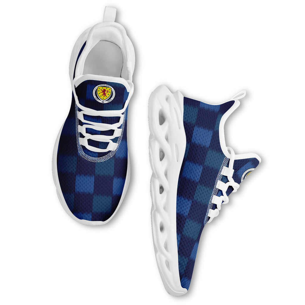 Custom Scotland 2026 World Cup Sneakers DIY Country Flag Running Shoes Lightweight Sport Shoes Gift for Football Fans Personalized Team Name and Logo FN003-F020027-2