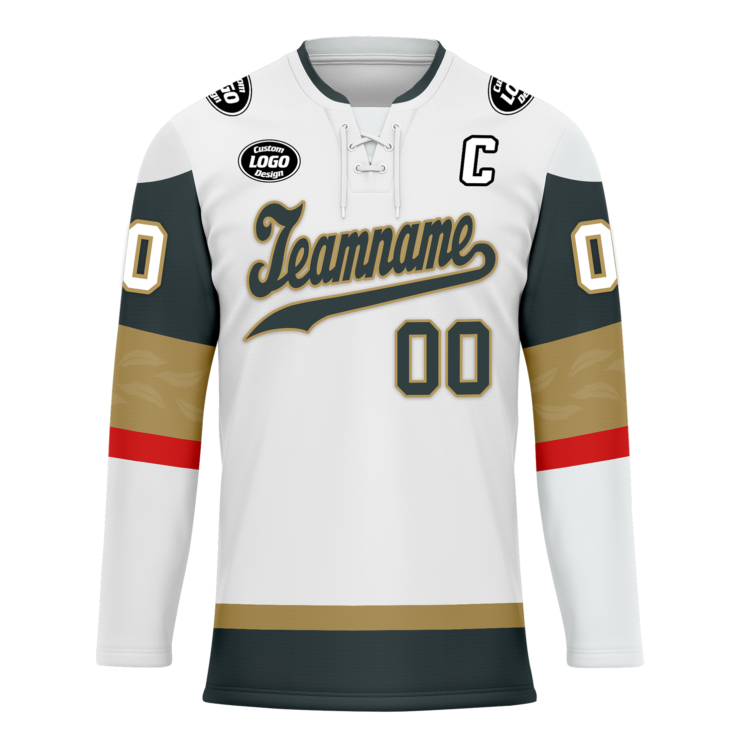 Custom White Personalized Hockey Jersey HCKJ01-D0a70df