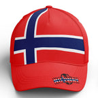 Personalized 2026 Norway Soccer Fan Hat - Add Your Name & Design Custom 2026 Football Tournament Hat YW061-F027075-3