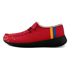 Custom Red Yellow Pittsburgh Shoes Personalized Sneaker FN042-D020279-30