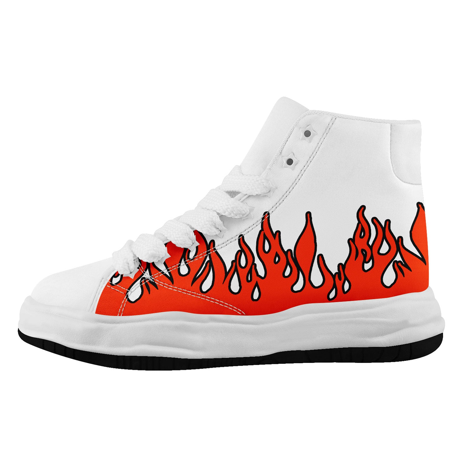 Custom White Orange Cleveland Football Jersey and Firesoul Sports Shoes Combo Offer Personalized Combo ZH-D020273-8