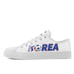 Custom South Korea 2026 World Cup Sneakers DIY Country Flag Running Shoes Lightweight Sport Shoes Gift for Football Fans Personalized Team Name and Logo FN027-F009081-5