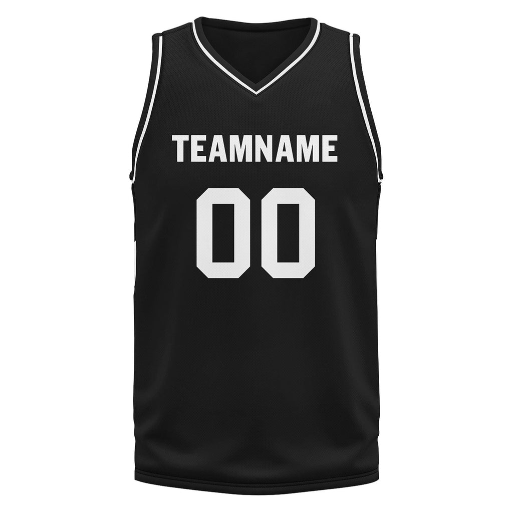 Custom Black Classic Style Sports Uniform Basketball Jersey BBJ01-D020105-19