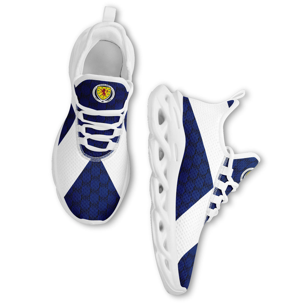 Custom Scotland 2026 World Cup Sneakers DIY Country Flag Running Shoes Lightweight Sport Shoes Gift for Football Fans Personalized Team Name and Logo FN003-F020027-1