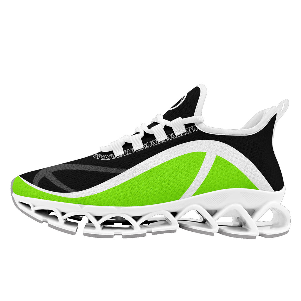Custom Black Green Maxsoul Shoes Personalized Sneaker FN003XD-D020391-19