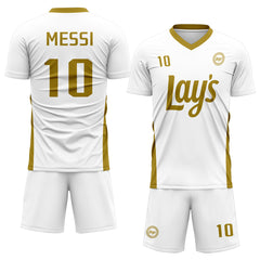 Custom White Soccer Sets Jersey Personalized SCJ101-D020207-3