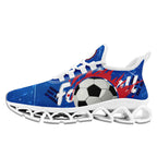 Custom South Korea 2026 World Cup Sneakers DIY Country Flag Running Shoes Lightweight Sport Shoes Gift for Football Fans Personalized Team Name and Logo FN003XD-F009063-3