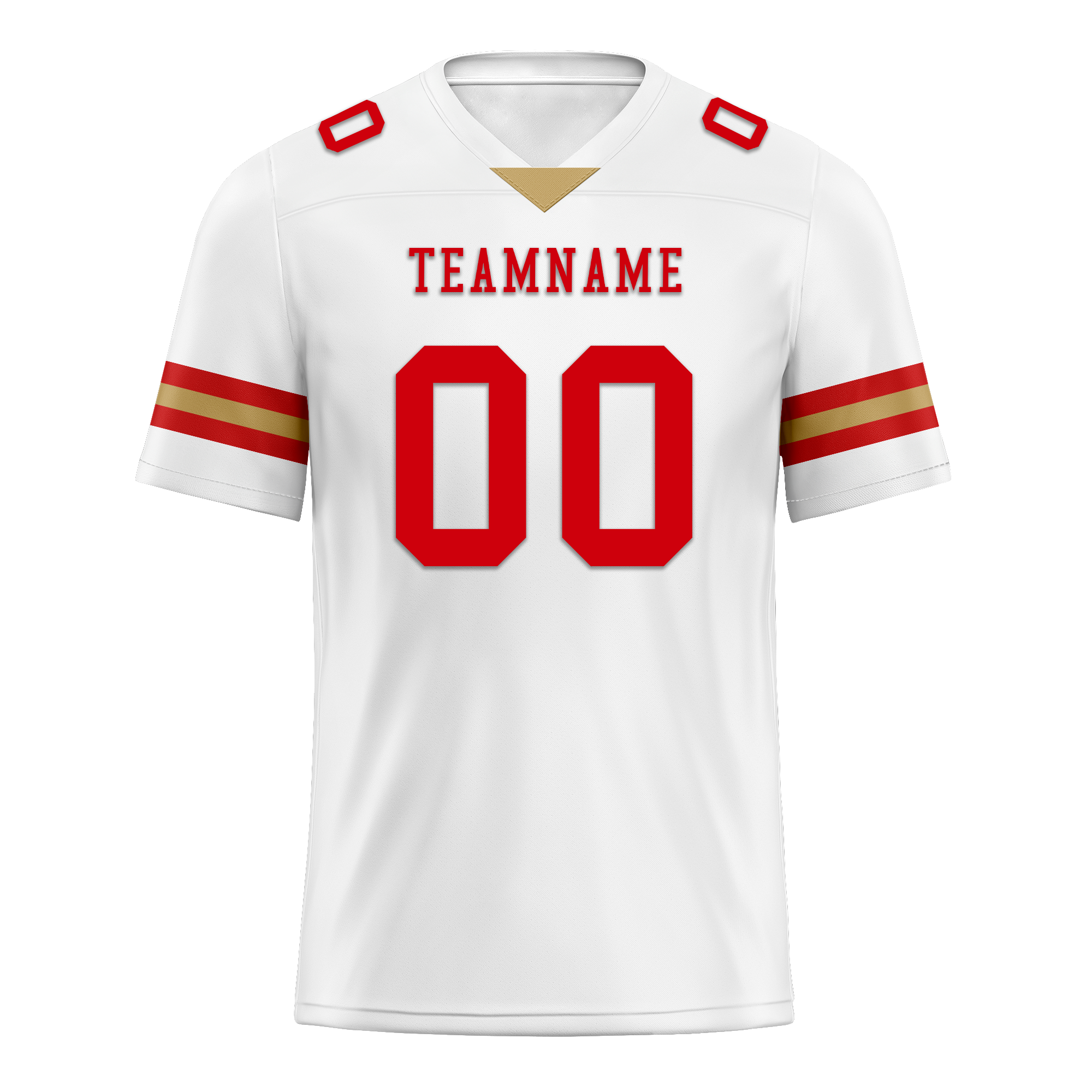 Custom White Classic Style Personalized Authentic Football Jersey FBJ02-bd0a70ac