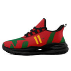 Custom Morocco 2026 World Cup Sneakers DIY Country Flag Running Shoes Lightweight Sport Shoes Gift for Football Fans Personalized Team Name and Logo FN079-F009119-3
