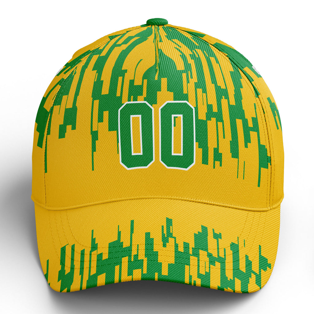 Personalized 2026 Brazil Soccer Fan Hat - Add Your Name & Design Custom 2026 Football Tournament Hat YW061-F027087-2
