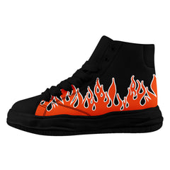 Custom Black Orange Cincinnati Firesoul Shoes Personalized Sneaker FN039-D020272-6