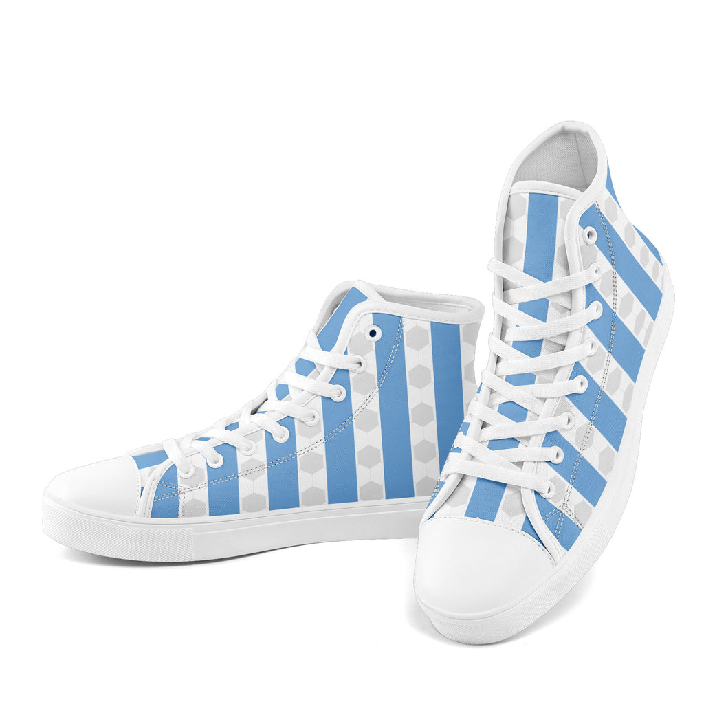 Custom 2026 World Cup Argentina Sneakers DIY Country Flag Running Shoes Lightweight Sport Shoes Gift for Football Fans Personalized Team Name and Logo FN024-F027093-2