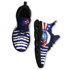 Custom United States 2026 World Cup Sneakers DIY Country Flag Running Shoes Lightweight Sport Shoes Gift for Football Fans Personalized Team Name and Logo FN003-F018032-1