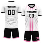 Custom White Pink Jersey MaxSoul Shoes and Hat Combo Offer Personalized Combo ZH-D020234-6