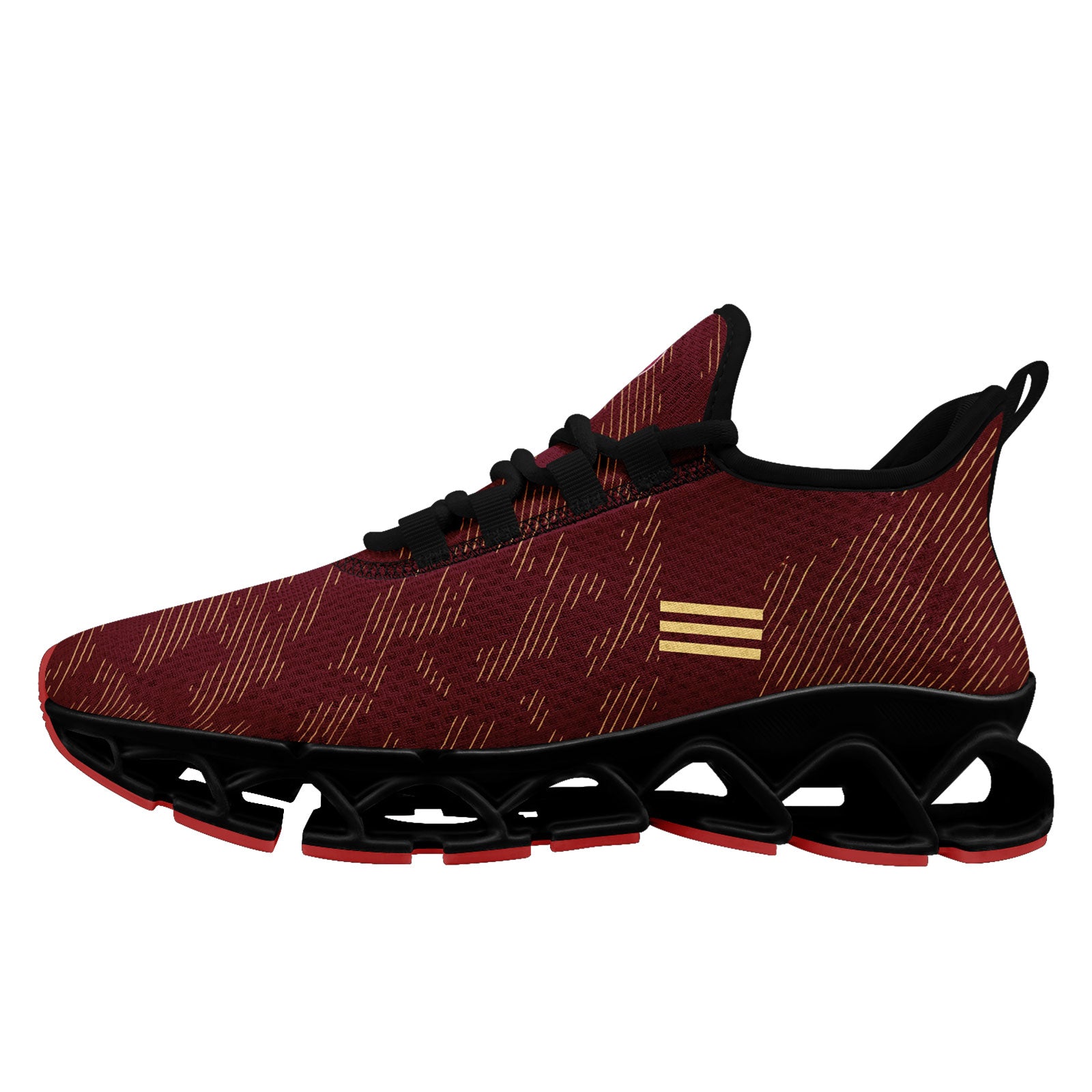 Custom Qatar 2026 World Cup Sneakers DIY Country Flag Running Shoes Lightweight Sport Shoes Gift for Football Fans Personalized Team Name and Logo FN003XD-F020030-5