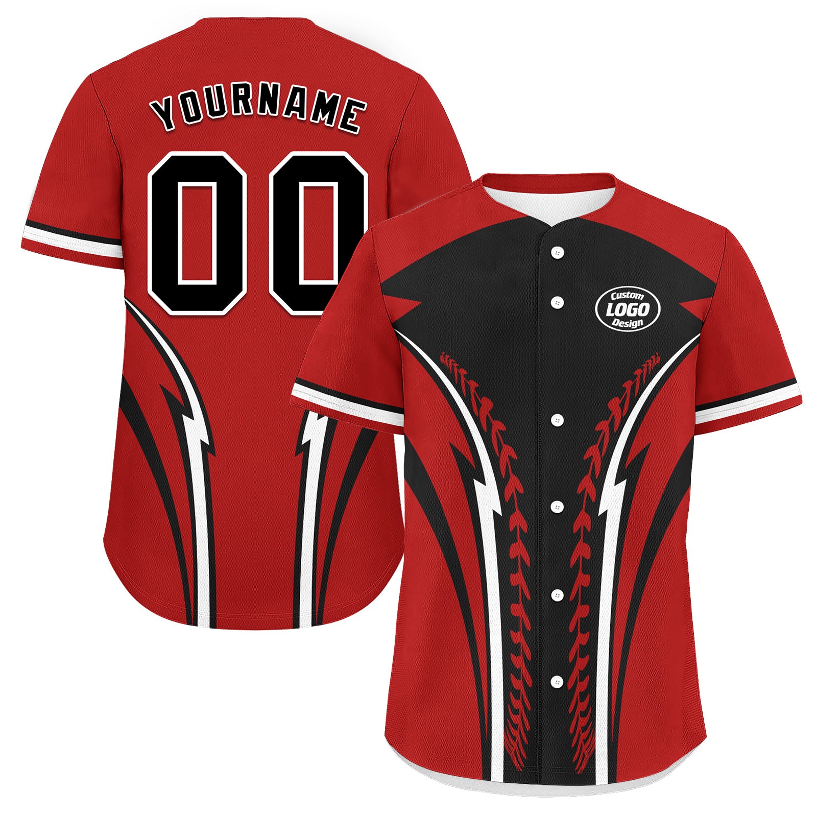 Custom Personalized Authentic Baseball Jersey BSBJ01-E023019-30