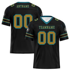 Custom Black Jacksonville Personalized Authentic Football Jersey FBJ02-D025033-17