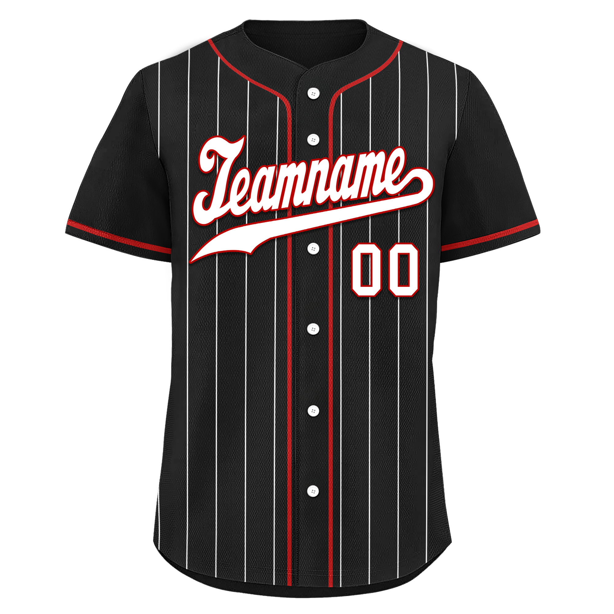 Custom Black Stripe Fashion Personalized Authentic Baseball Jersey BSBJ01-D017243