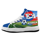 Custom South Korea 2026 World Cup Sneakers DIY Country Flag Running Shoes Lightweight Sport Shoes Gift for Football Fans Personalized Team Name and Logo FN039-F009106-4