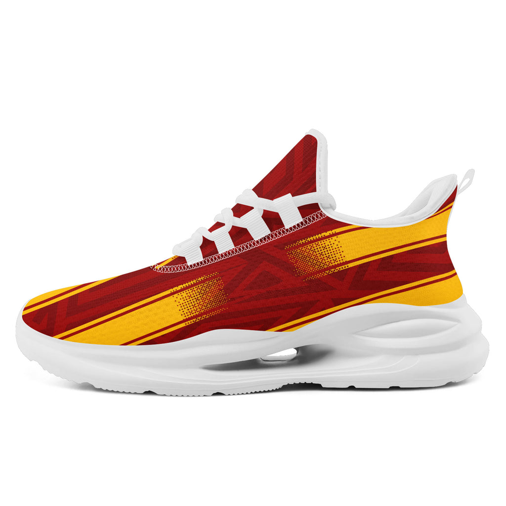 Custom Spain 2026 World Cup Sneakers DIY Country Flag Running Shoes Lightweight Sport Shoes Gift for Football Fans Personalized Team Name and Logo FN079-F020028-2