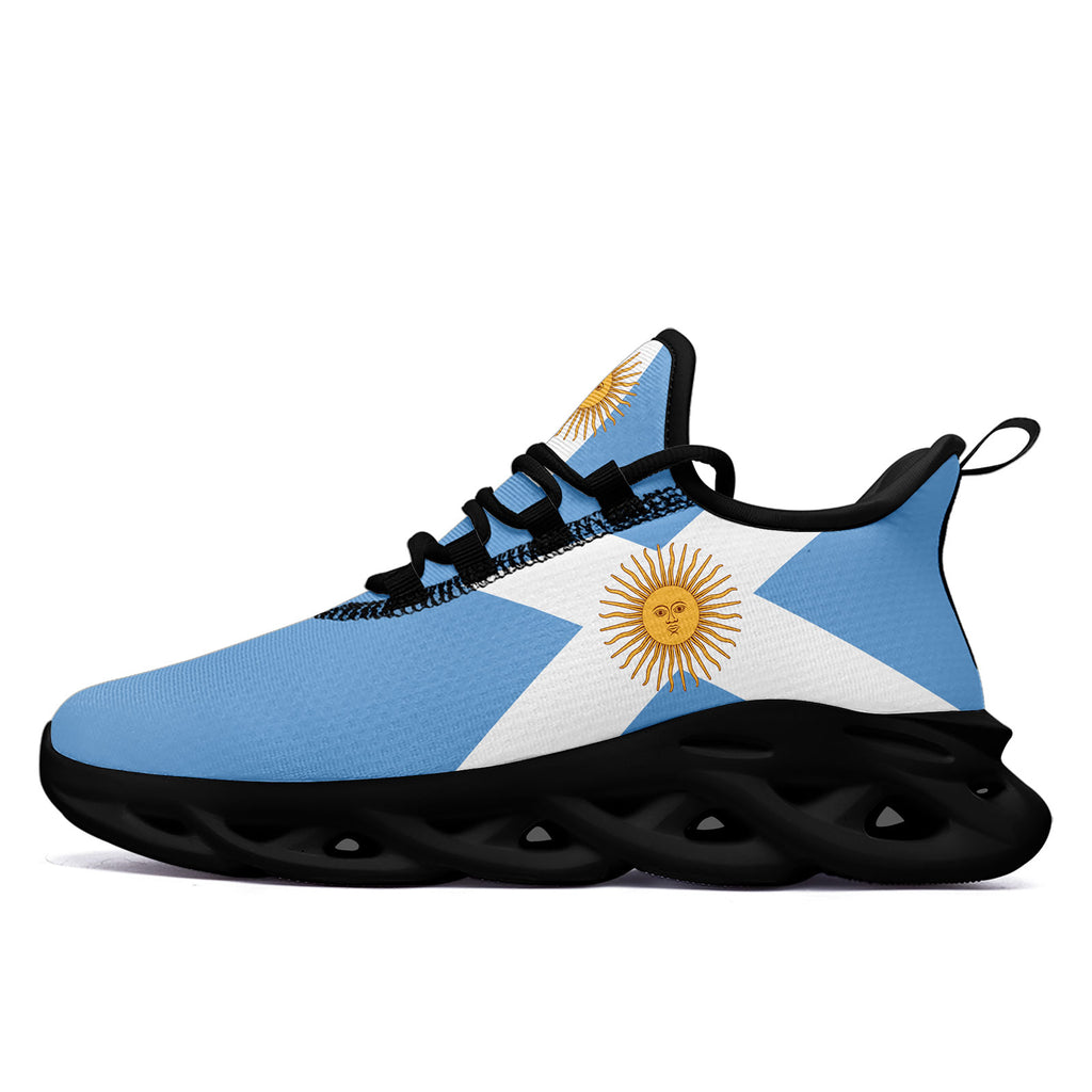 Custom 2026 World Cup Argentina Sneakers DIY Country Flag Running Shoes Lightweight Sport Shoes Gift for Football Fans Personalized Team Name and Logo FN027-F027044-3